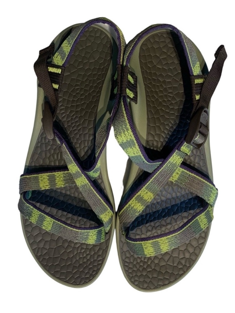 Chaco Ecotread Strappy Hiking Sandals Adjustable Outdoor Womens 11 — image 2 of 8